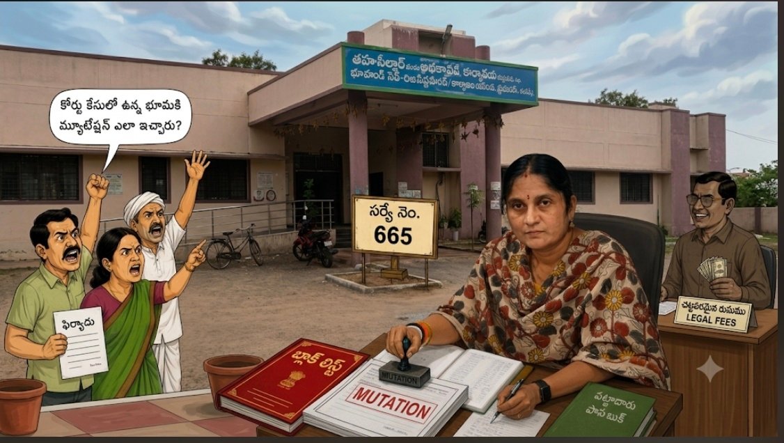 బ్లాక్ లిస్ట్‌లో భూమి.. తహసీల్దార్‌పై చర్యలేవి?